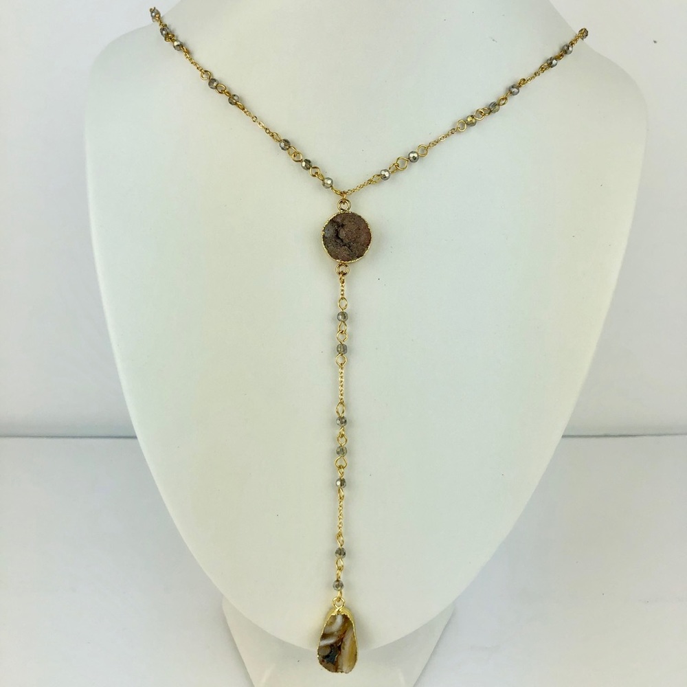 Panacea Sunstone Necklace Genuine